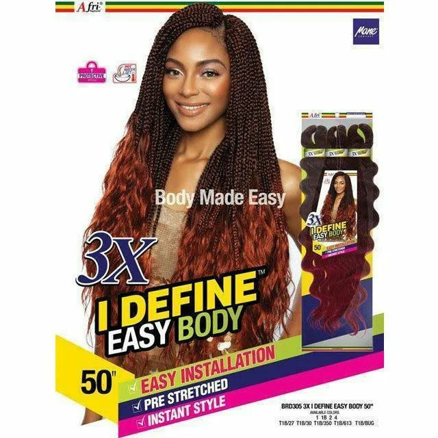 Afri-Naptural: 3X-I Define Easy Body 50" (BRD305) thumbnail 3