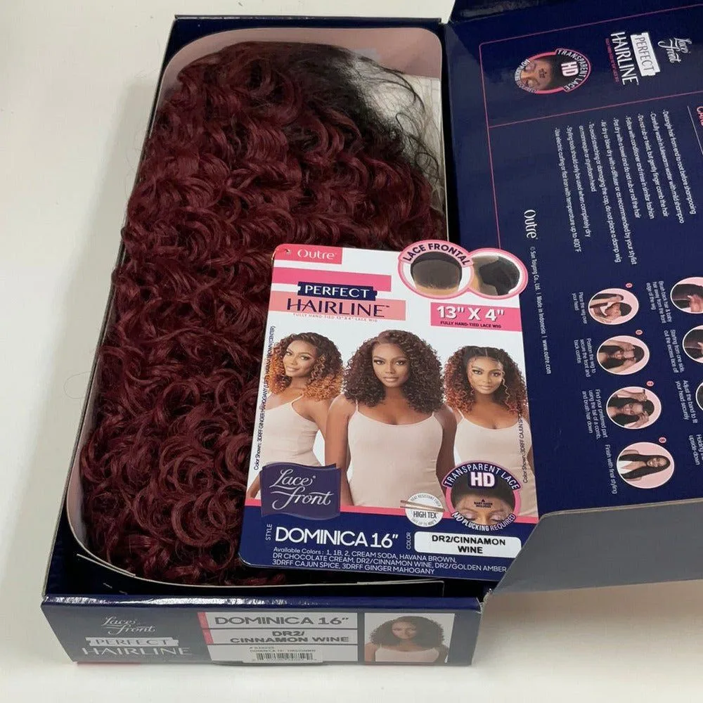 Outre Perfect Hairline 13x4 HD Synthetic Lace Front Wig - Dominica 16" thumbnail 9