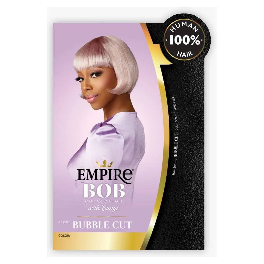 Sensationnel Empire Bob Collection 100% Human Hair Full Wig - Bubble Cut thumbnail 7