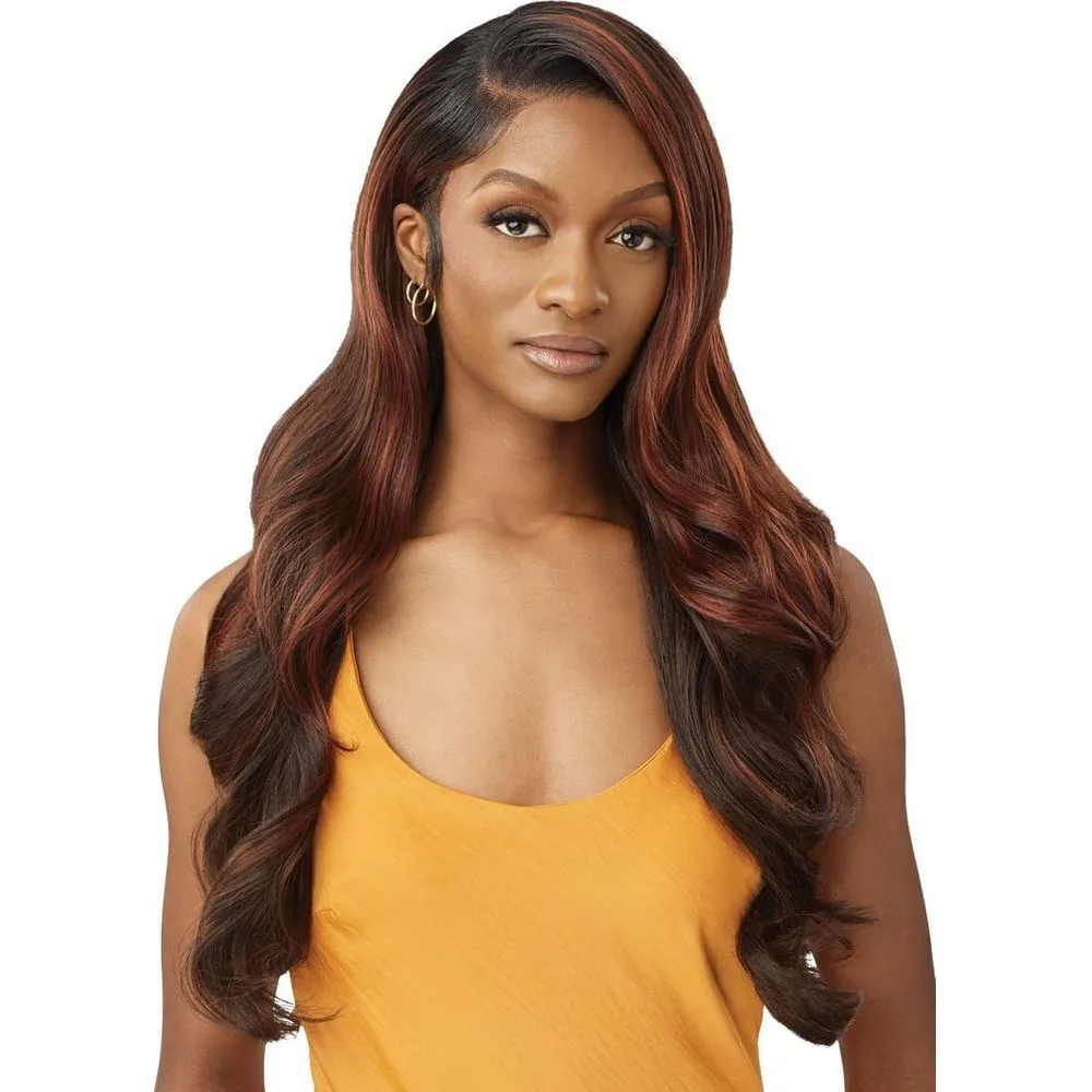 Outre Airtied 100% Fully Hand-Tied Wig Human Hair Blend - Glam Waves 28" thumbnail 4
