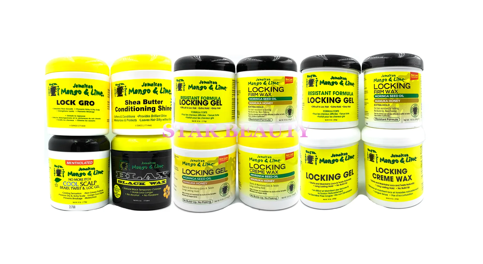 Jamaican Mango & Lime Loc Gel And Wax