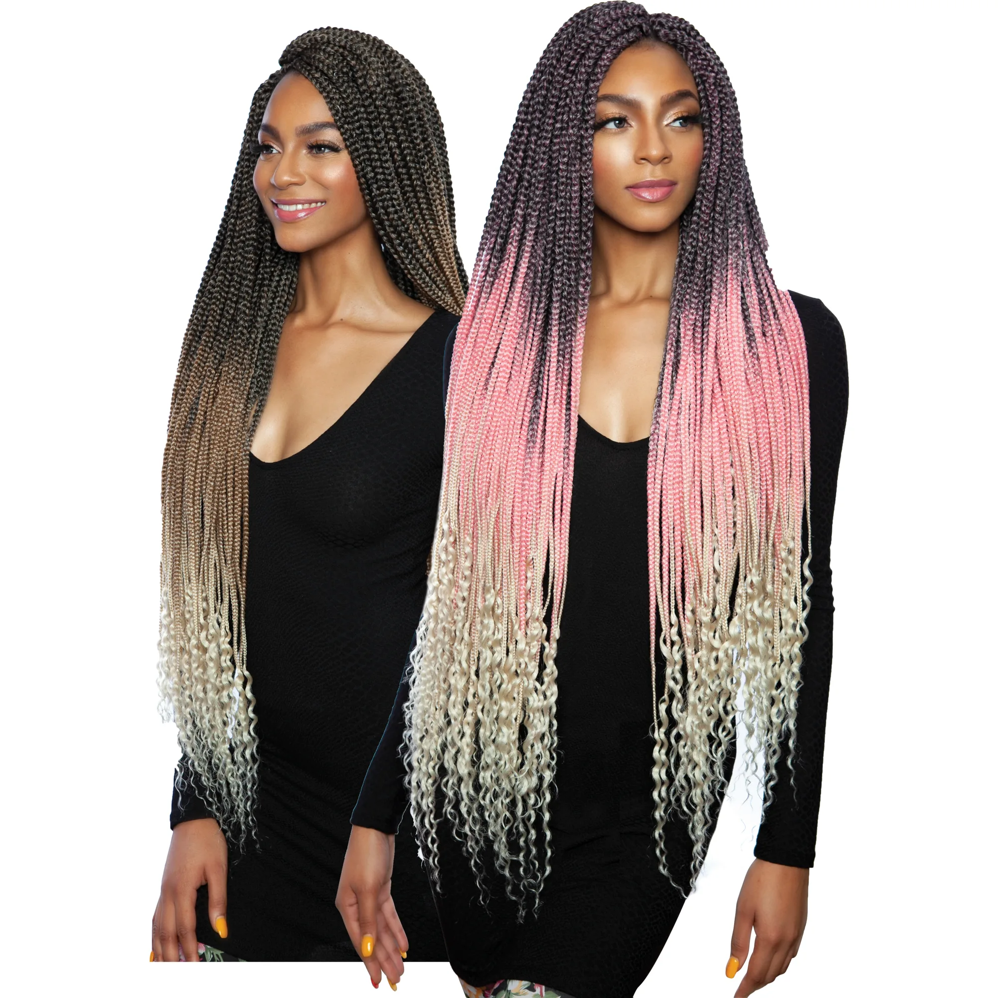 Afri-Naptural: 3X Ivy Box Braid 32" (BOX311) thumbnail 2