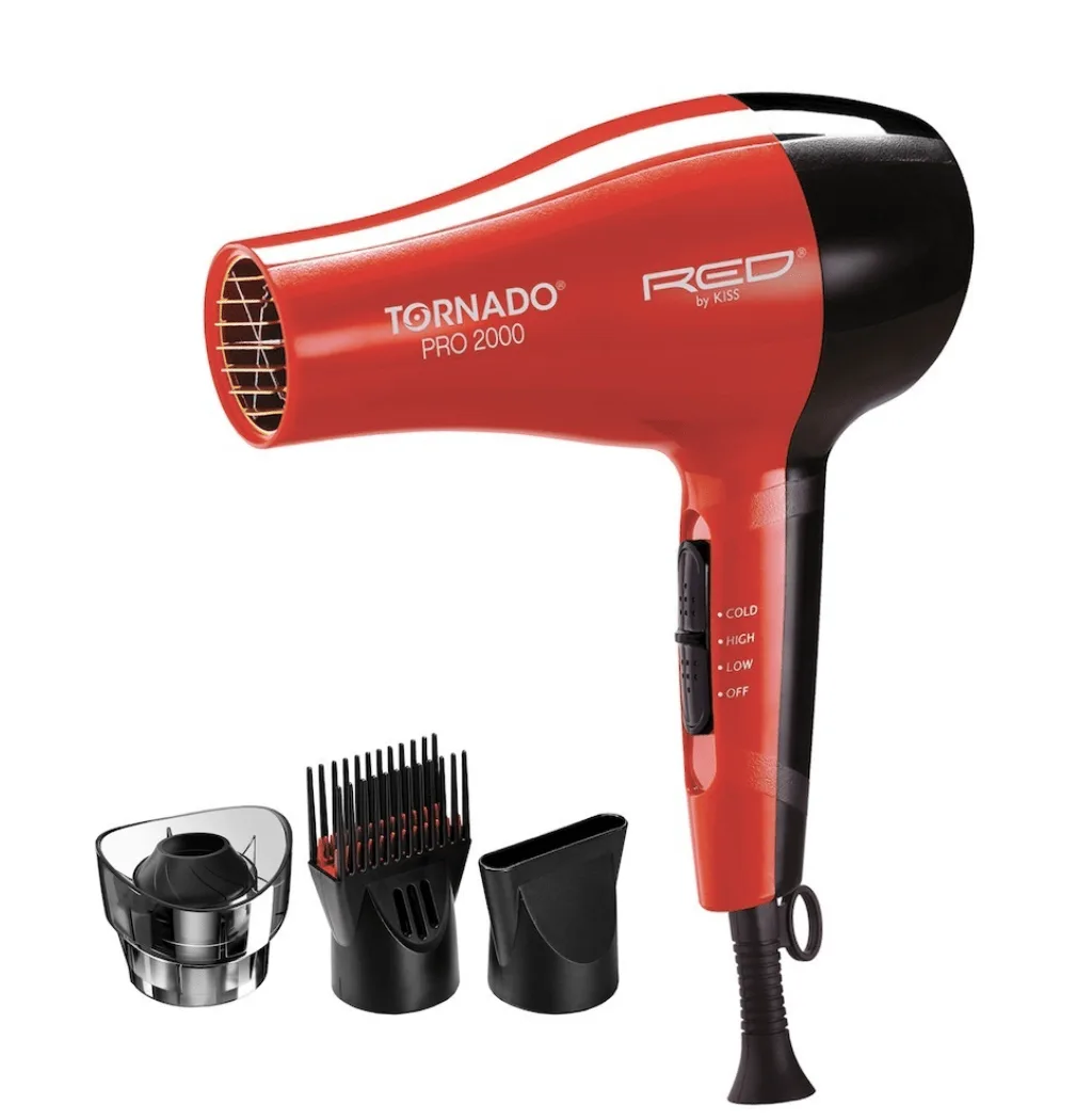 Red by Kiss Tornado Pro 2000 Blowdryer thumbnail 2