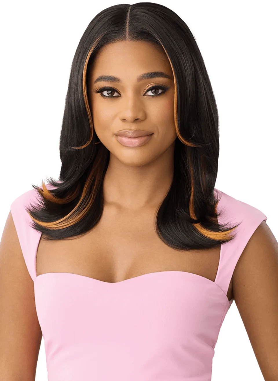 Outre Melted Hairline Synthetic HD Lace Front Wig – MH 113 thumbnail 3