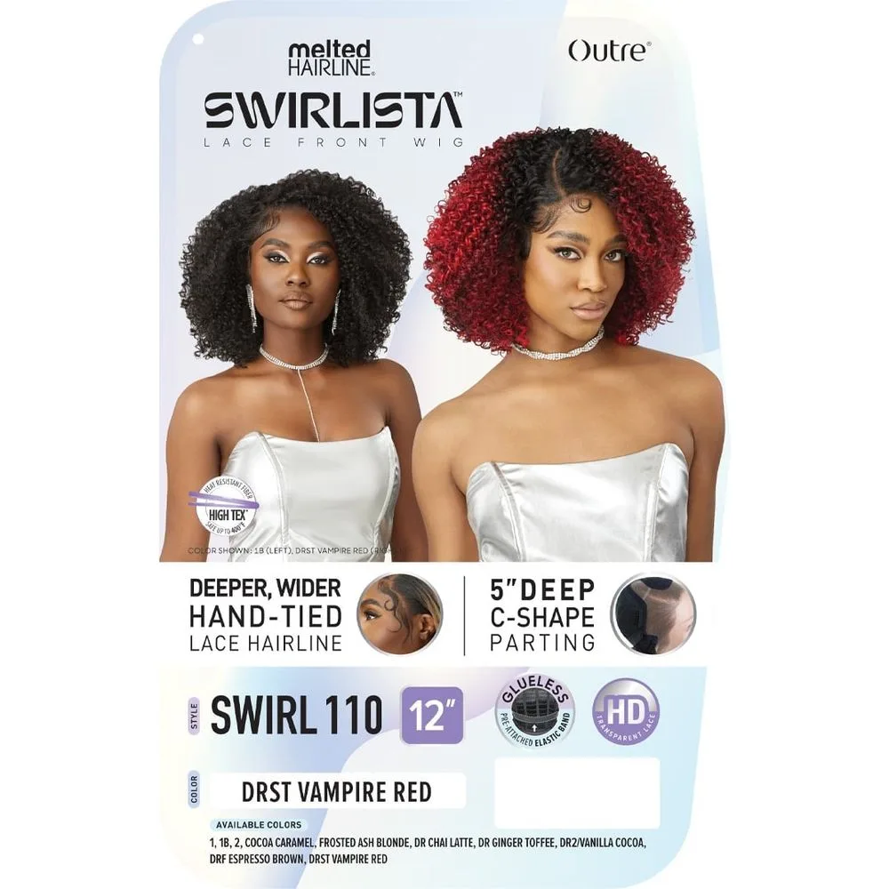 Outre Melted Hairline Swirlista HD Synthetic Lace Front Wig - Swirl 110 thumbnail 6