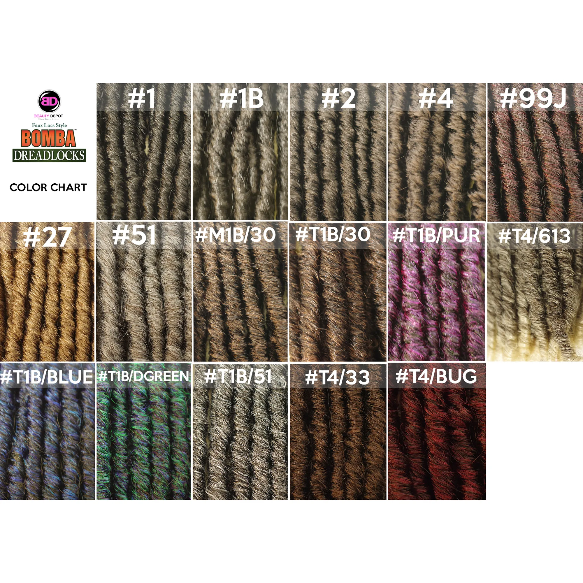 Bobbi Boss: Bomba Faux Locs Soul 18" - FINAL SALE thumbnail 3