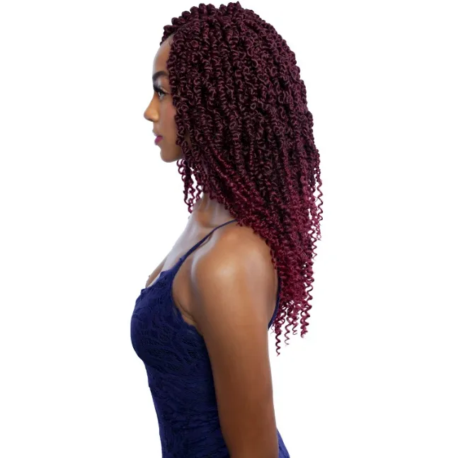 Afri-Naptural: 2X Gorgeous Passion Twist 14” (TWB213) Crochet Braids thumbnail 3
