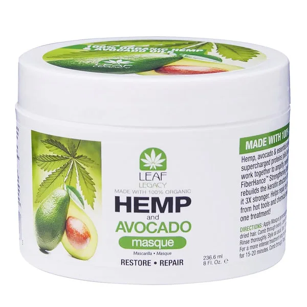 FANTASIA LEAF LEGACY Hemp & Avocado Masque (8oz) - Love Beauty Supply