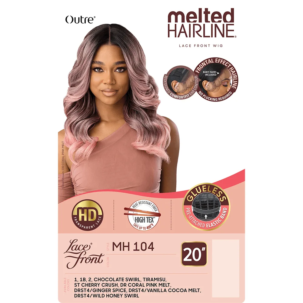Outre Melted Hairline Synthetic HD Lace Front Wig - MH 104 thumbnail 7