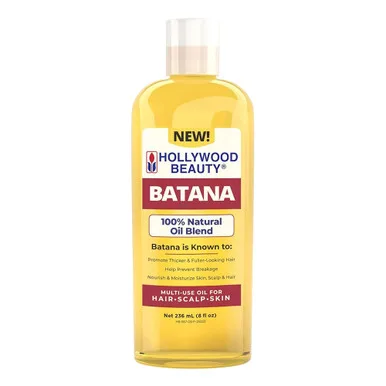 Hollywood Beauty Batana Multi Use Oil for Hair Scalp and Skin 8Oz (236ml)