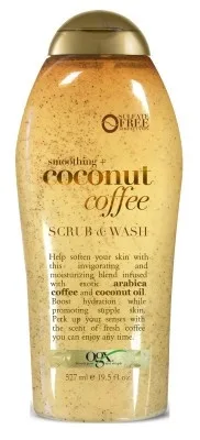 BL Ogx Body Scrub Coconut Coffee 19.5oz - Pack of 3