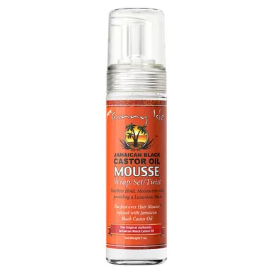 Sunny Isle Jamaican Black Castor Oil Mousse Wrap Set Twist, 7 Oz