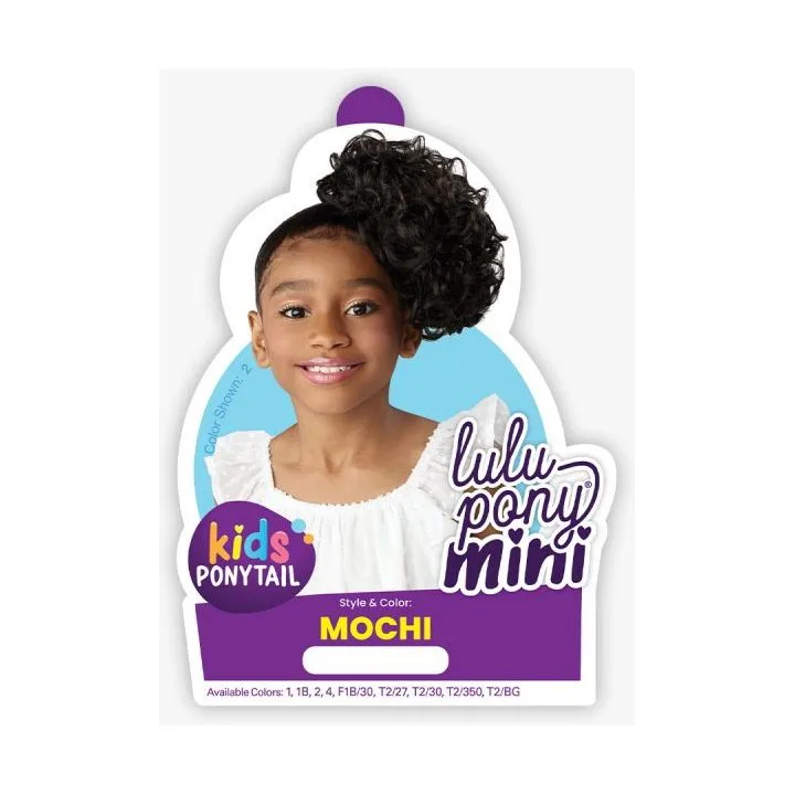 Sensationnel Lulu Pony Mini Synthetic Kids Ponytail - Mochi thumbnail 5