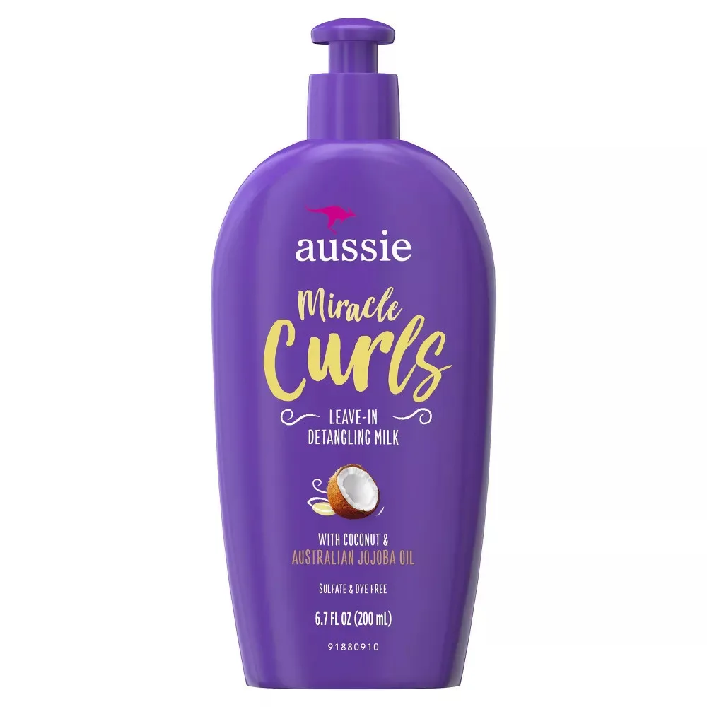 Aussie Miracle Curls Leave-In Detangling Milk (6.7 oz)