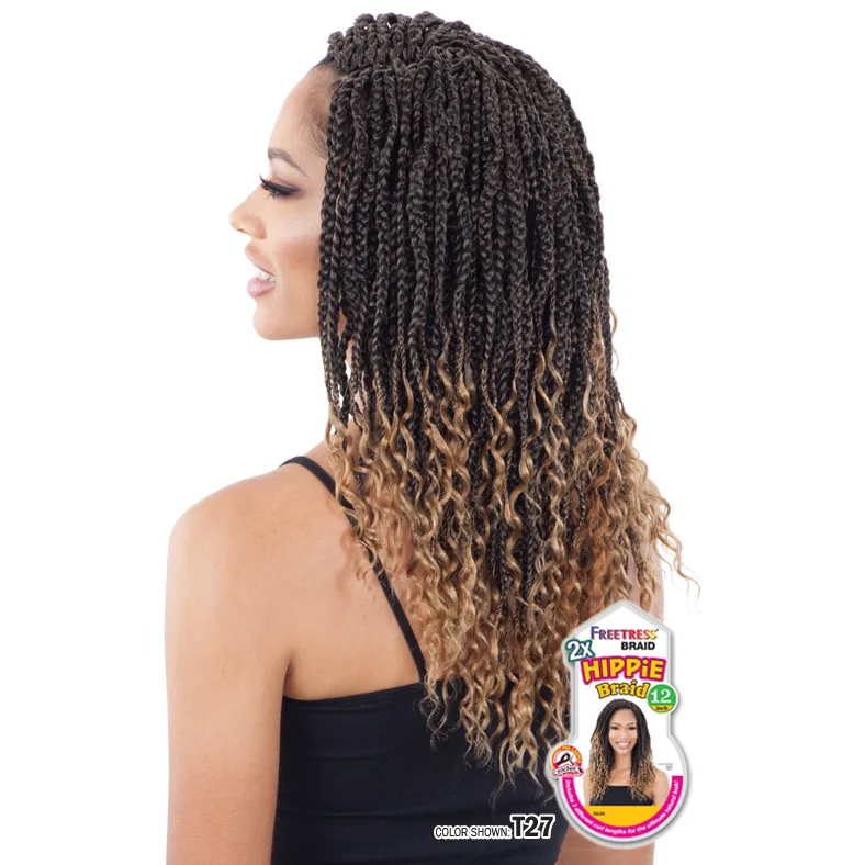 FreeTress: 2X Hippie Braid 12" Crochet Braids - FINAL SALE thumbnail 3