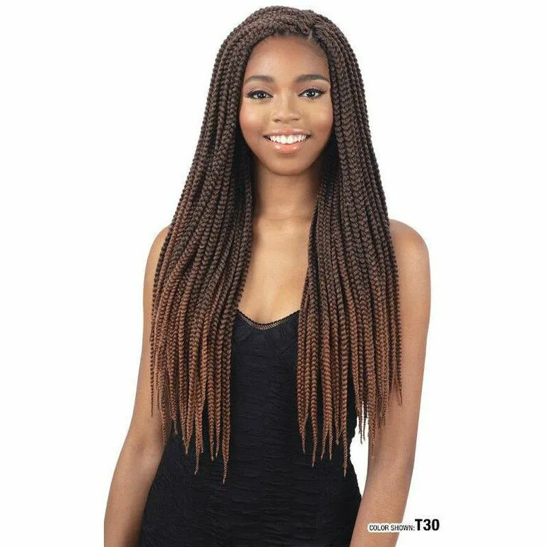 FreeTress: 3X Individual Box Braid 22" Crochet Braids - FINAL SALE thumbnail 2