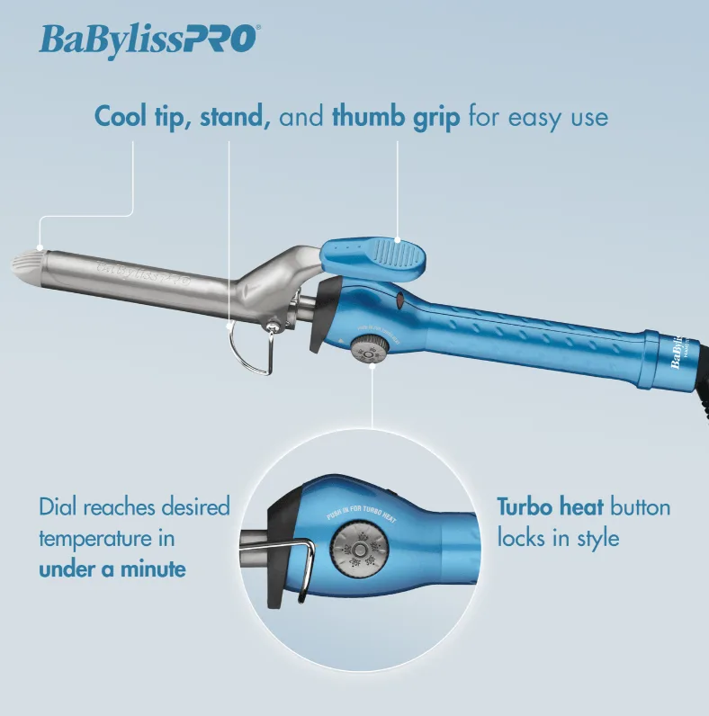 BaBylissPRO Nano Titanium Curling Irons thumbnail 8